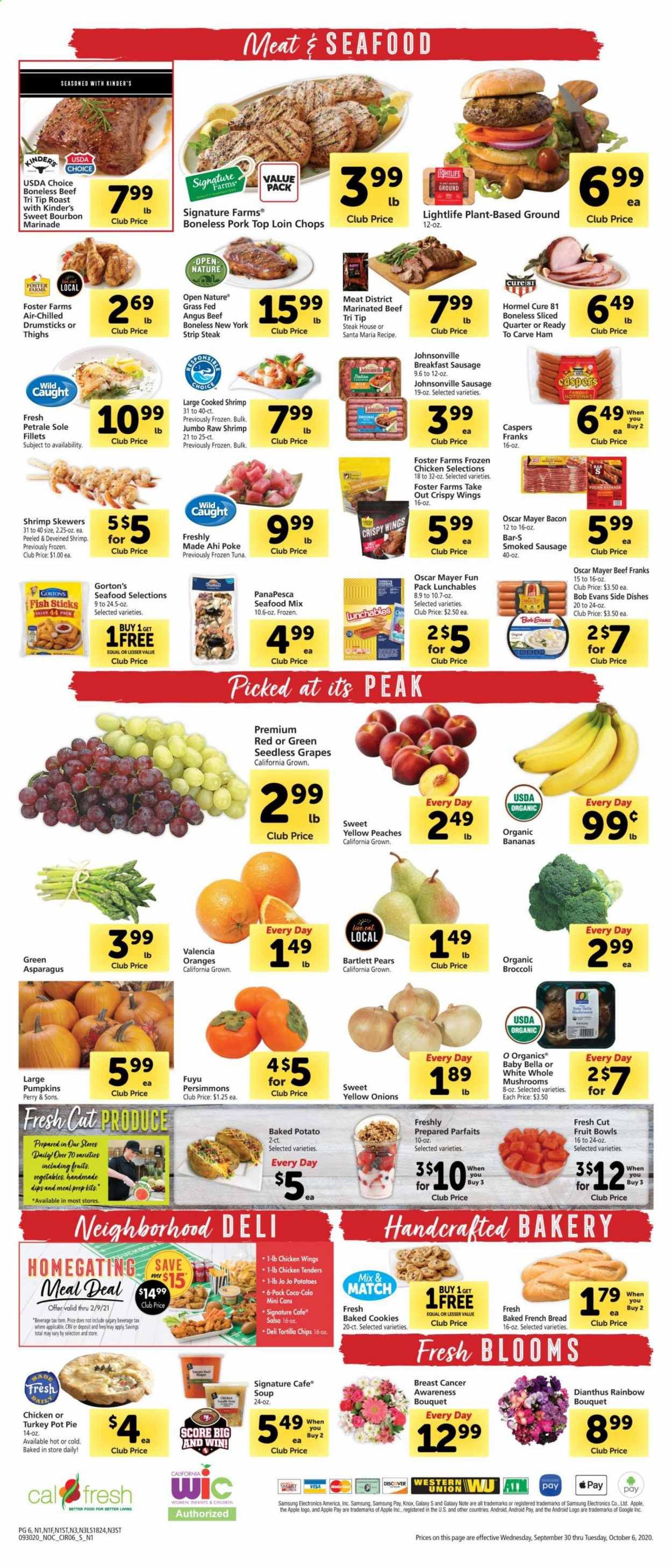 Safeway Weekly Ad Flyer September 30 to October 6