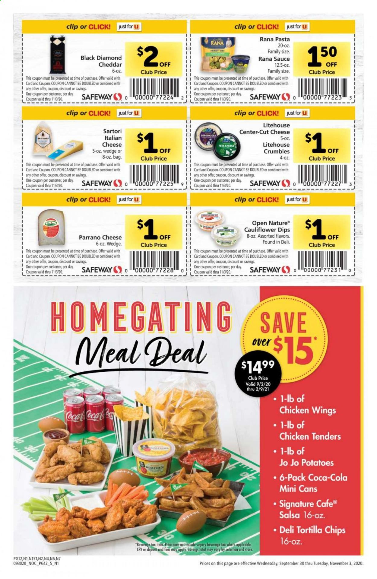 Safeway Weekly Ad Flyer September 30 to November 3