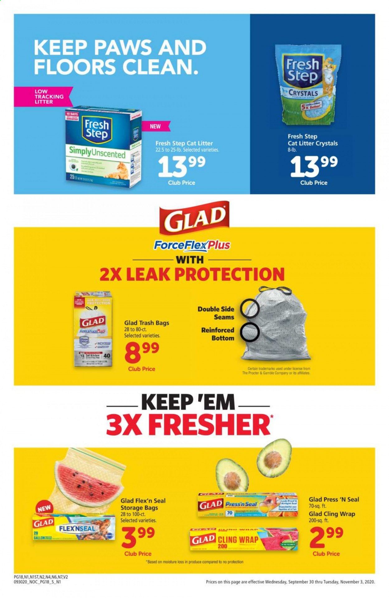Safeway Weekly Ad Flyer September 30 to November 3