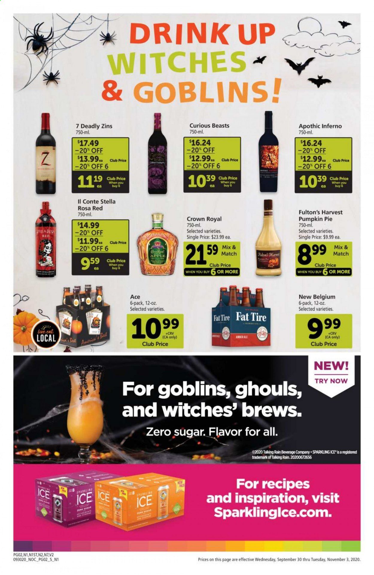 Safeway Weekly Ad Flyer September 30 to November 3