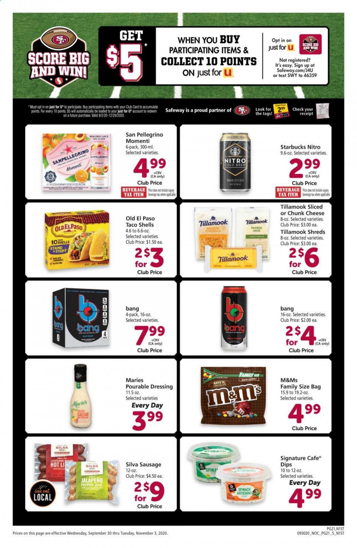 Safeway Weekly Ad Flyer September 30 to November 3