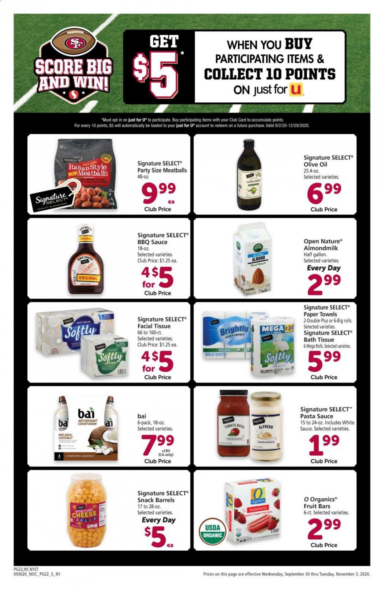 Safeway Weekly Ad Flyer September 30 to November 3