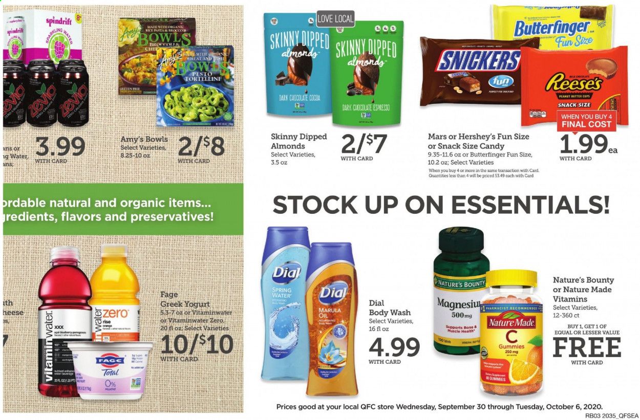QFC Weekly Ad Flyer September 30 to October 6