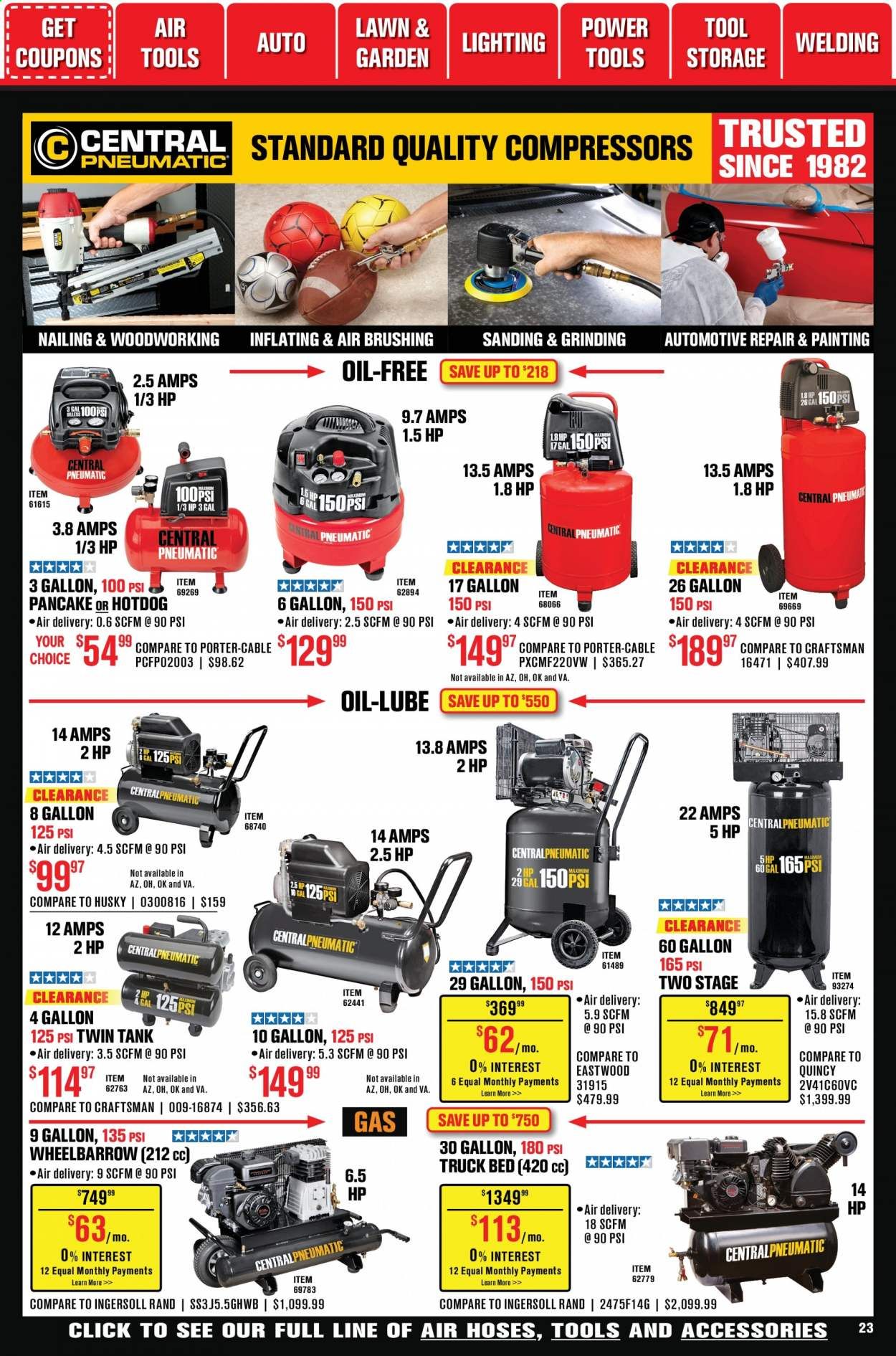 Harbor Freight Weekly Ad Flyer October 1 to October 31