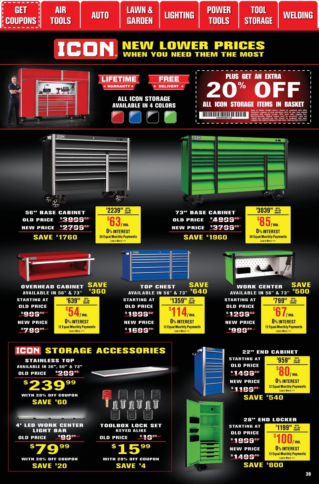 Harbor Freight Weekly Ad Flyer October 1 to October 31