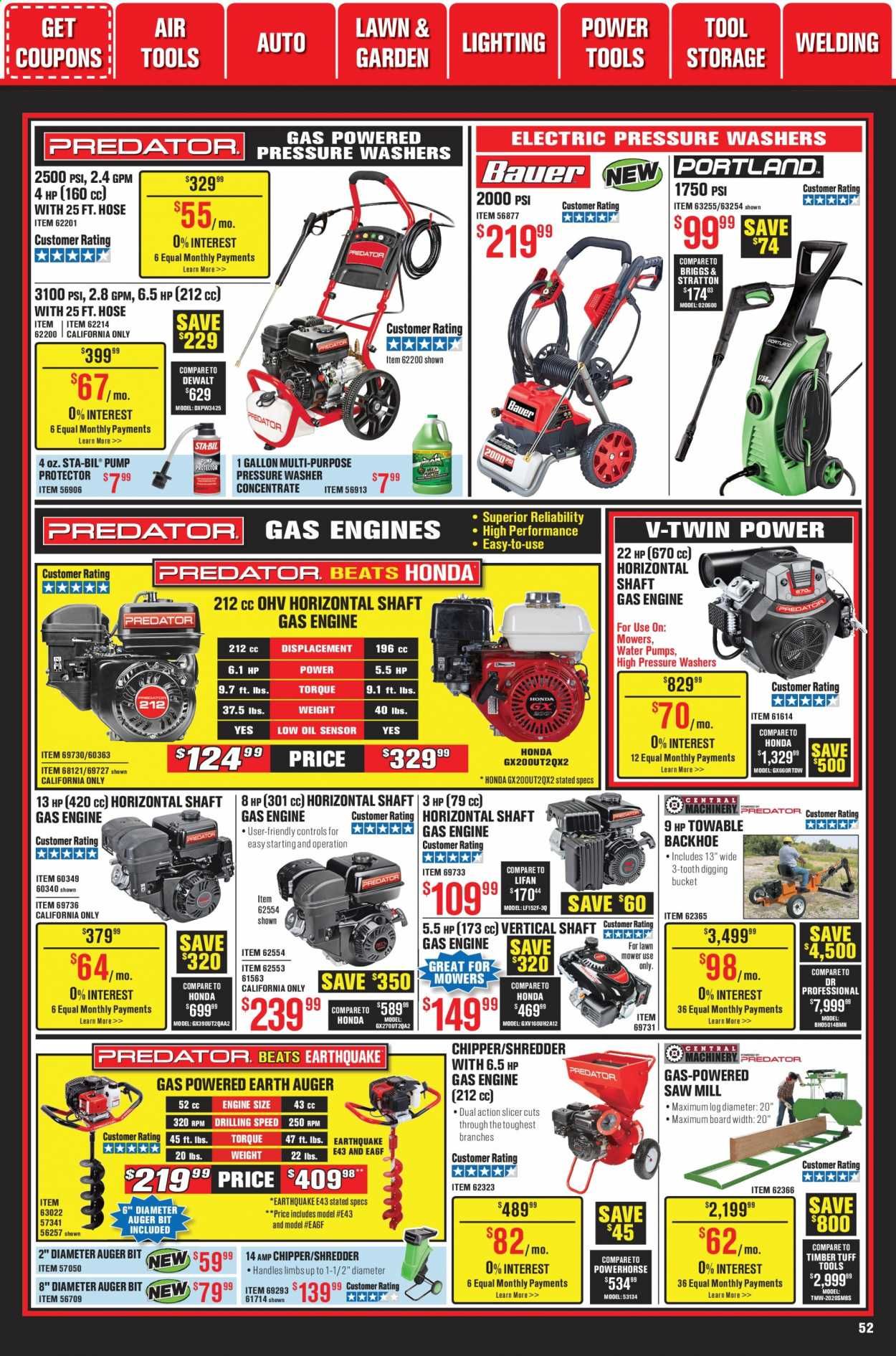 Harbor Freight Weekly Ad Flyer October 1 to October 31