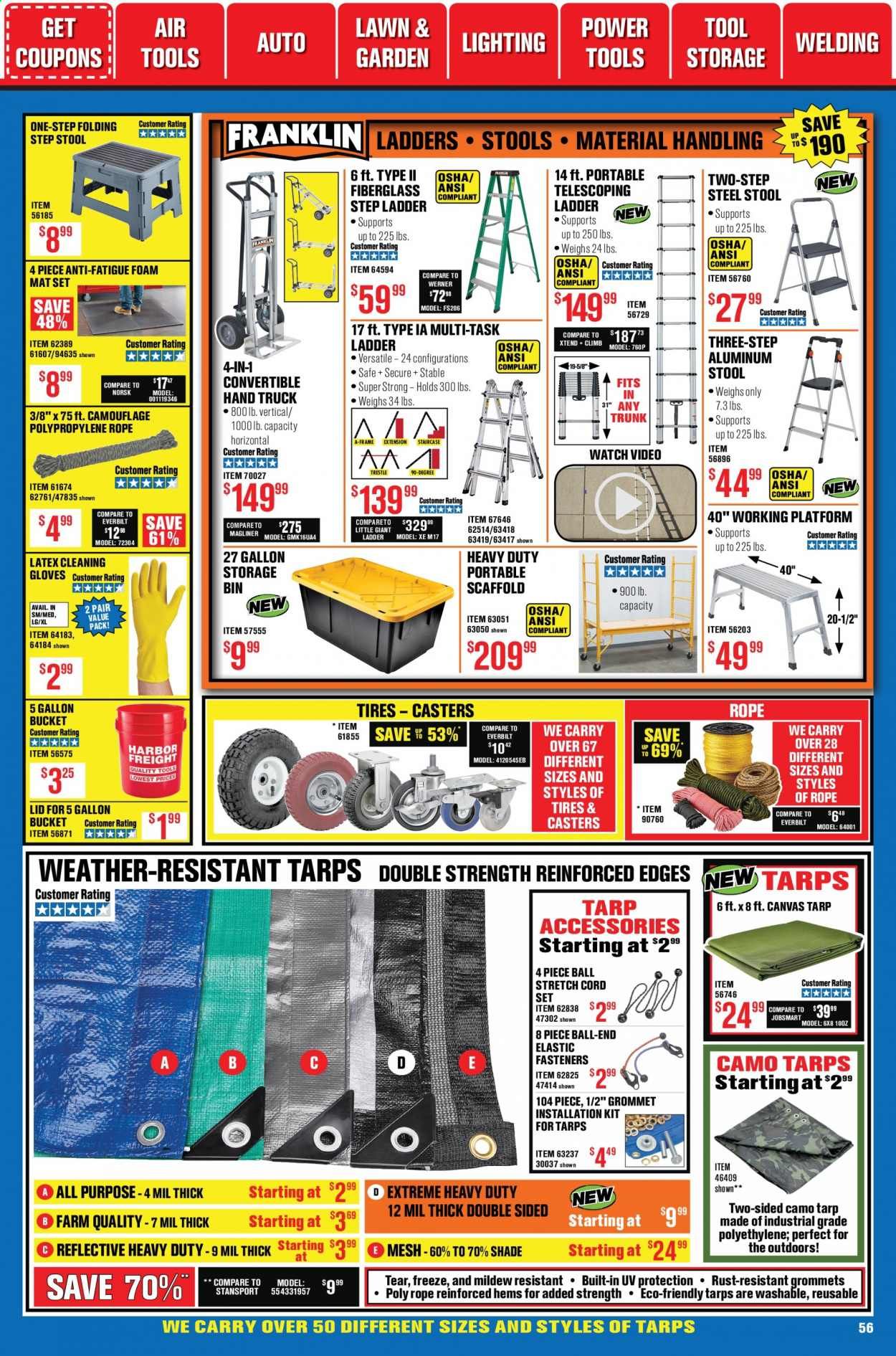 Harbor Freight Weekly Ad Flyer October 1 to October 31