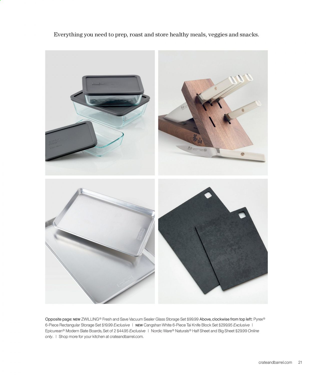 Crate & Barrel Weekly Ad Flyer September 30 to October 7
