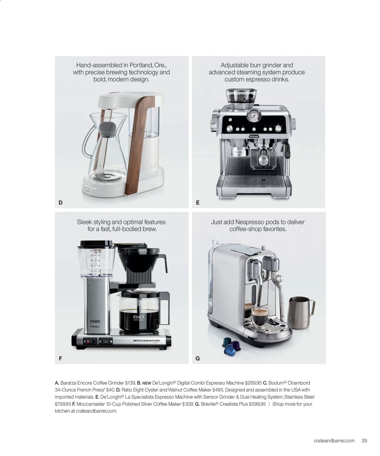 Crate & Barrel Weekly Ad Flyer September 30 to October 7