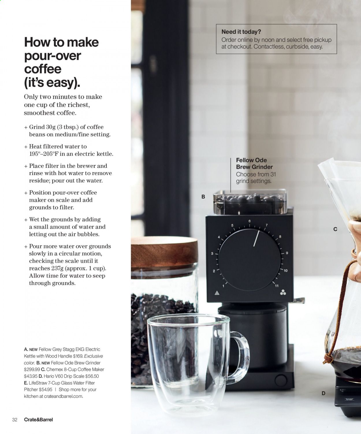 Crate & Barrel Weekly Ad Flyer September 30 to October 7
