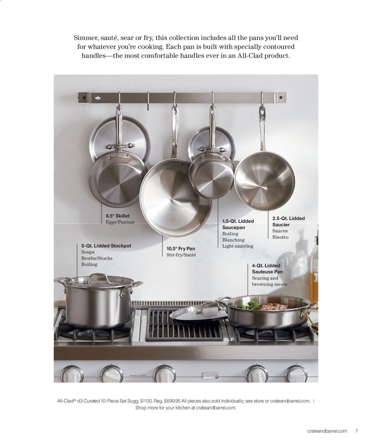 Crate & Barrel Weekly Ad Flyer September 30 to October 7