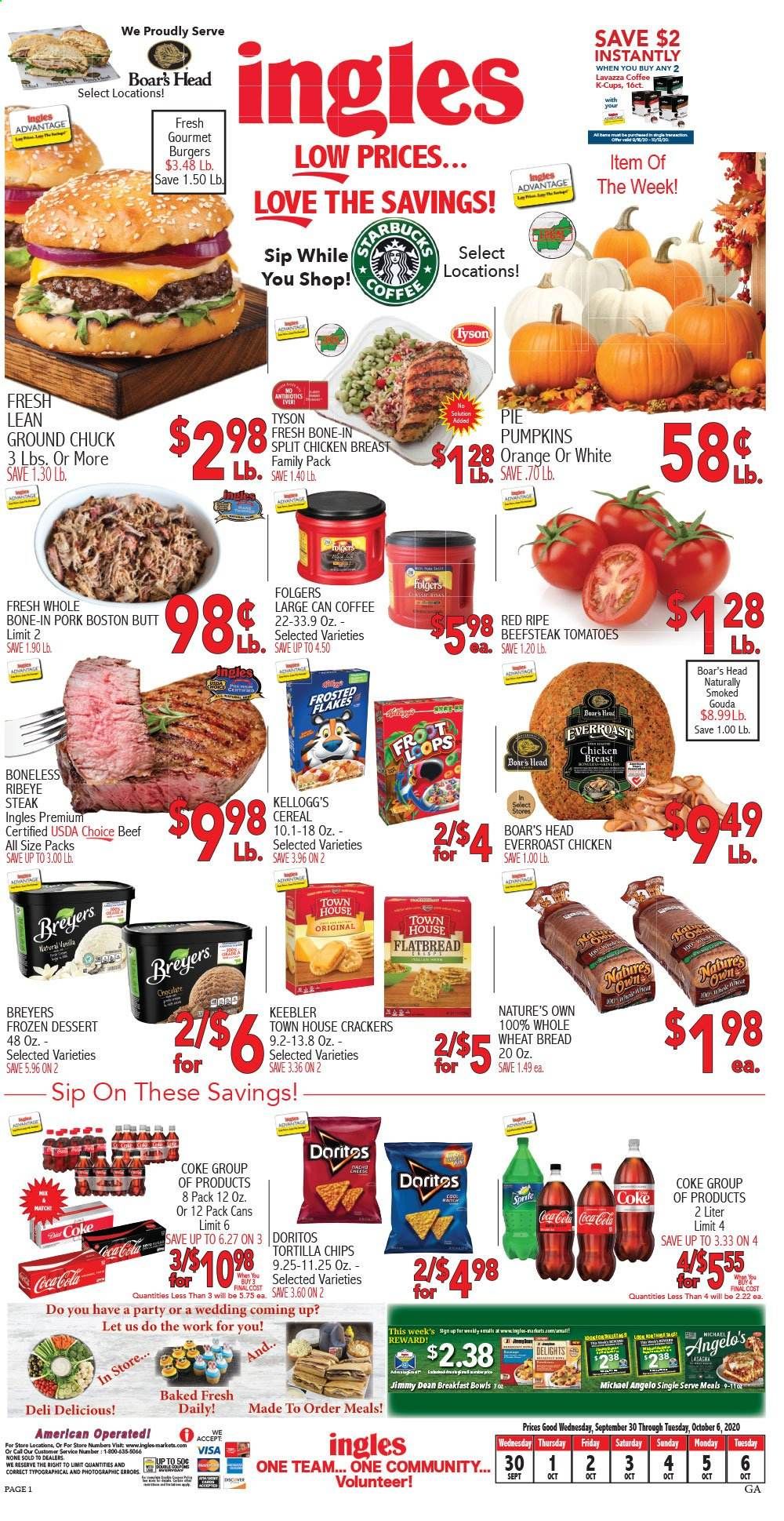 Ingles Weekly Ad Flyer September 30 to October 6
