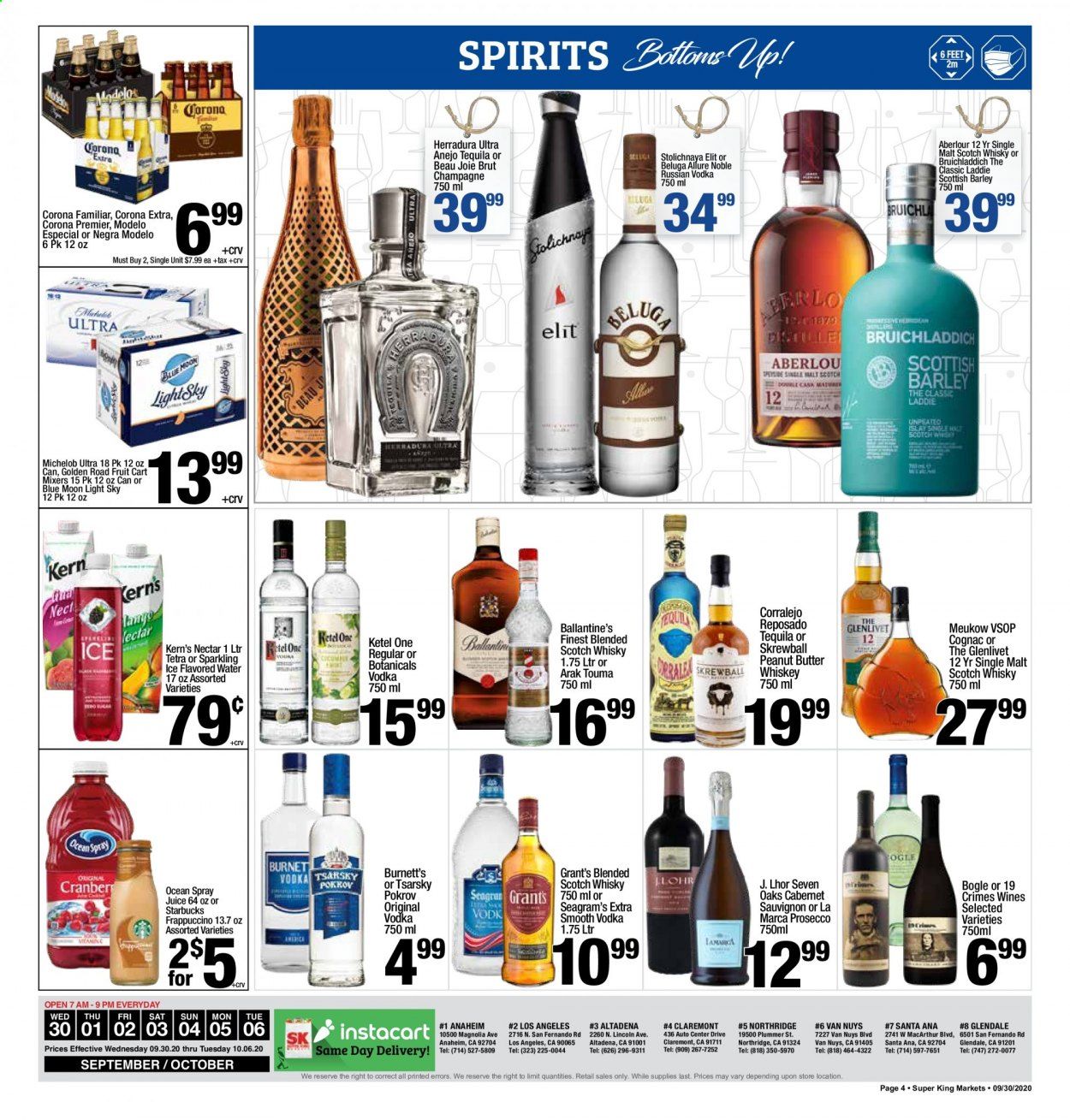 Super King Markets (CA) Weekly Ad Flyer September 30 to October 6