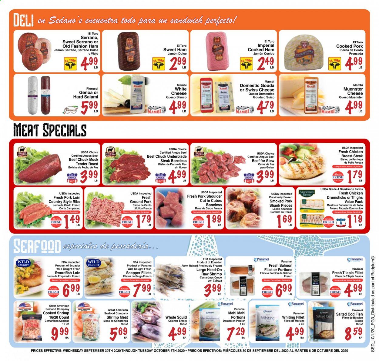 Sedano's Weekly Ad Flyer September 30 to October 6