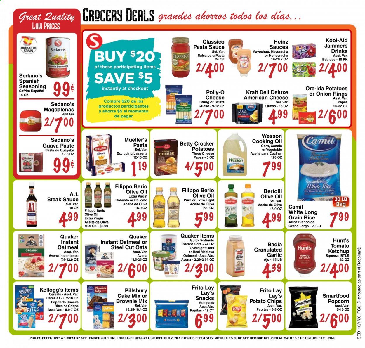 Sedano's Weekly Ad Flyer September 30 to October 6