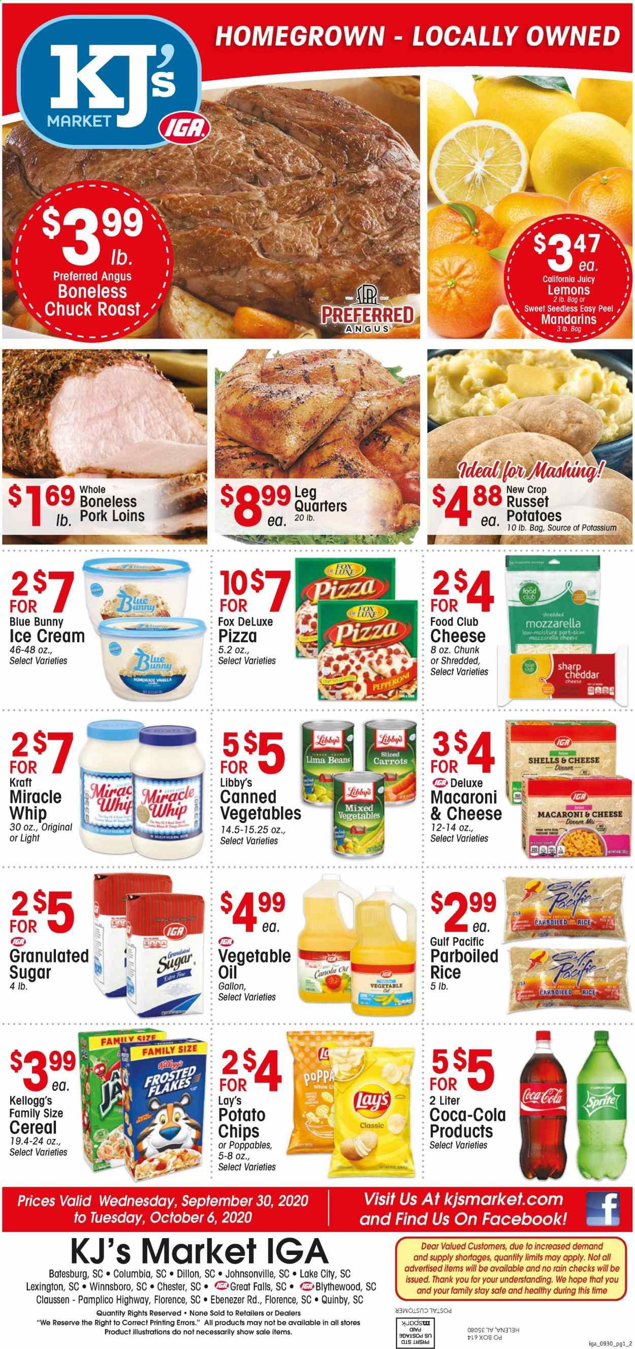 KJ´s Market Weekly Ad Flyer September 30 to October 6