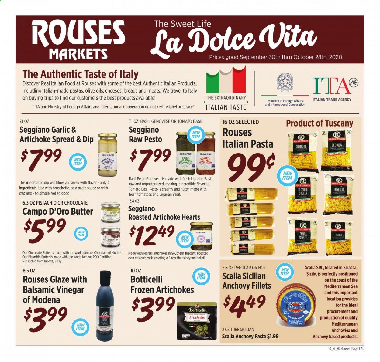 Rouses Markets Weekly Ad Flyer September 30 to October 28