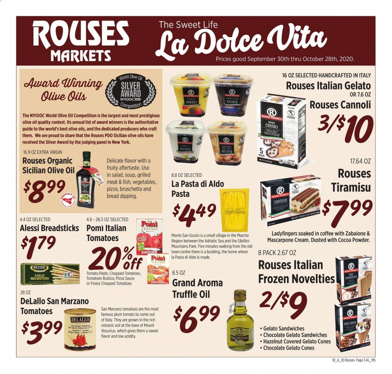 Rouses Markets Weekly Ad Flyer September 30 to October 28
