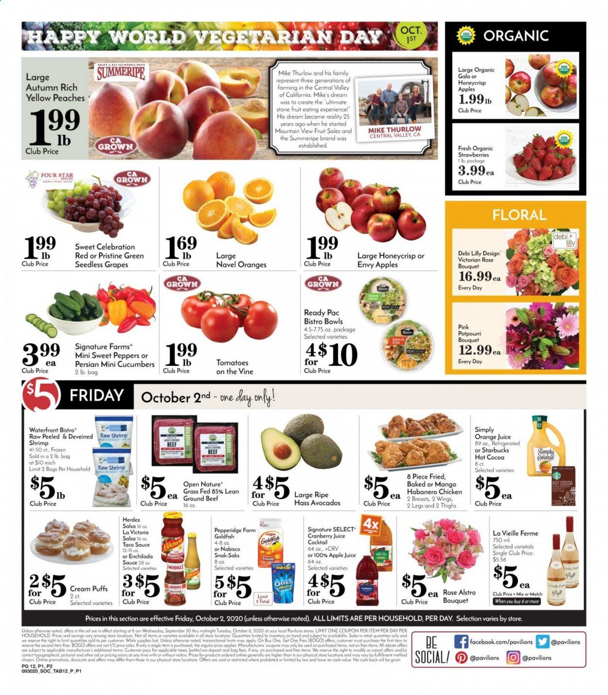Pavilions Weekly Ad Flyer September 30 to October 6