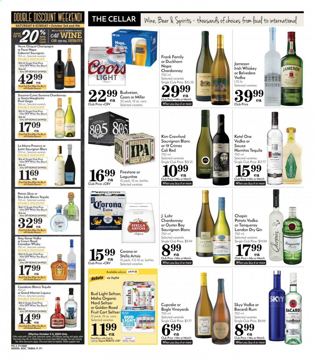 Pavilions Weekly Ad Flyer September 30 to October 6