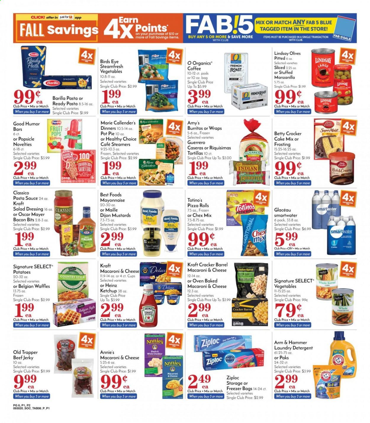 Pavilions Weekly Ad Flyer September 30 to October 6