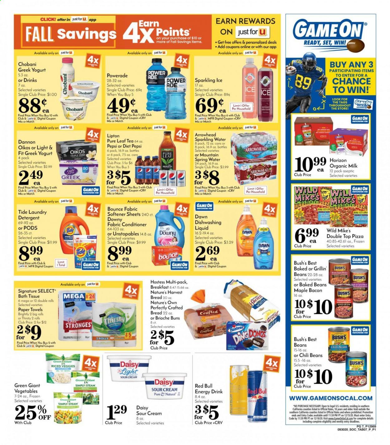 Pavilions Weekly Ad Flyer September 30 to October 6