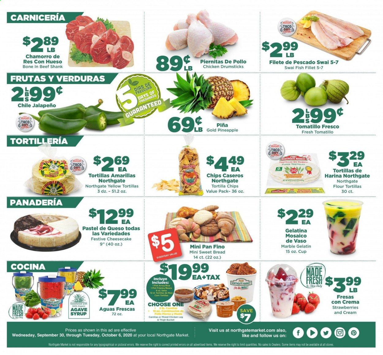 Northgate Market Weekly Ad Flyer September 30 to October 6