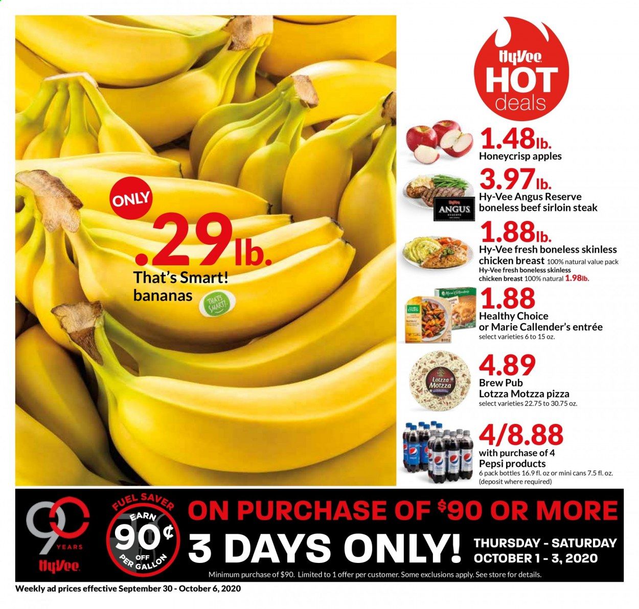 Hy-Vee (IA, IL, KS, MO) Weekly Ad Flyer September 30 to October 6