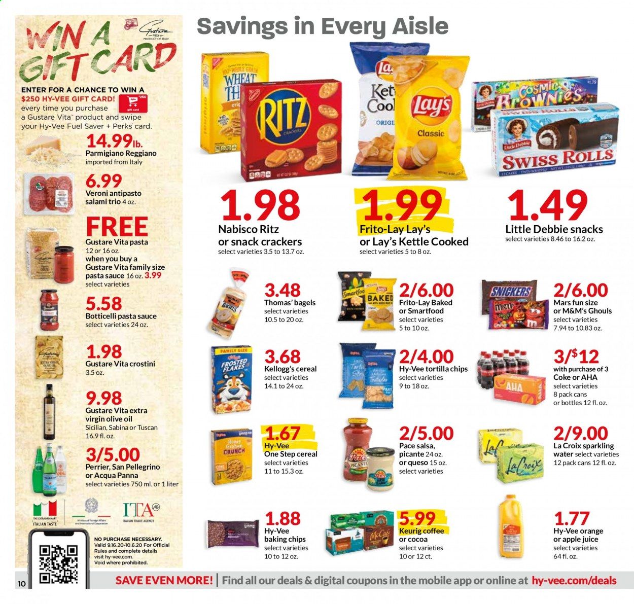 Hy-Vee (IA, IL, KS, MO) Weekly Ad Flyer September 30 to October 6