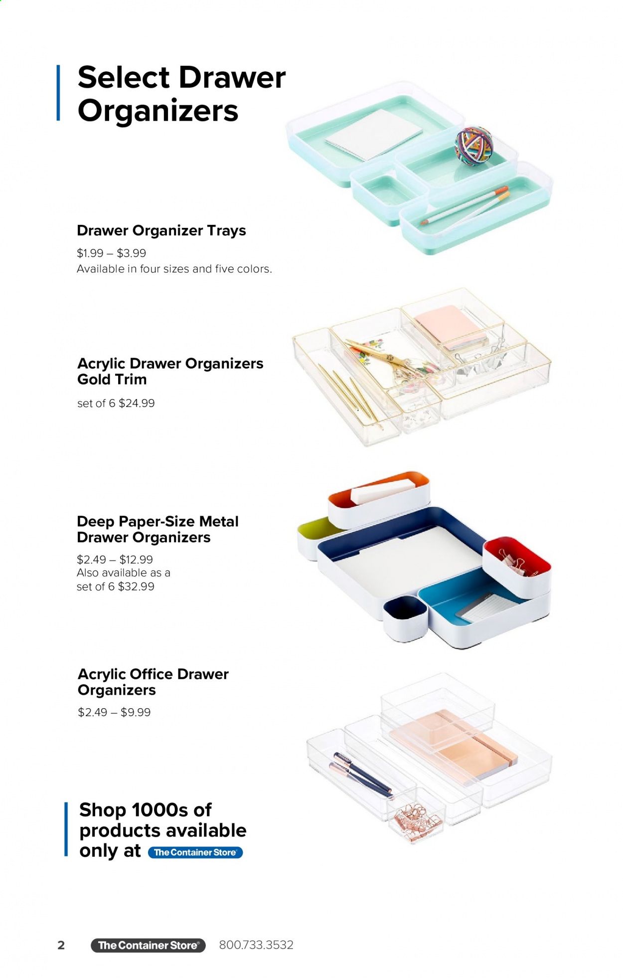 The Container Store Weekly Ad Flyer September 30 to October 7
