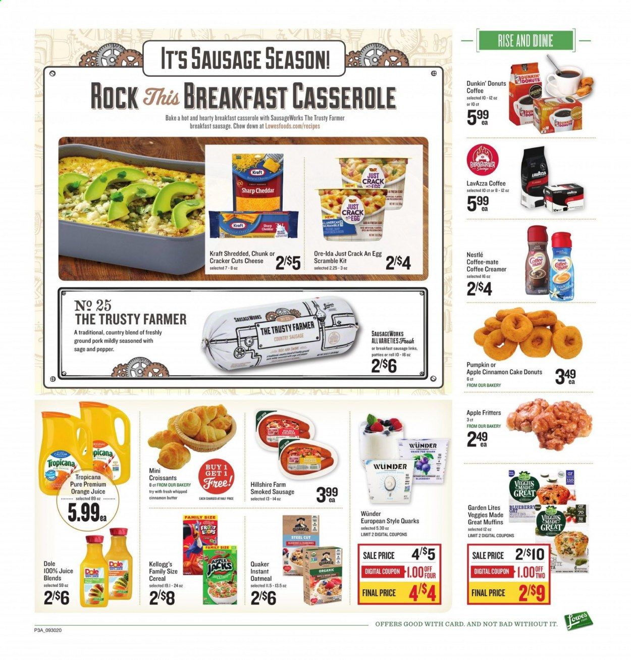 Lowes Foods Weekly Ad Flyer September 30 to October 6