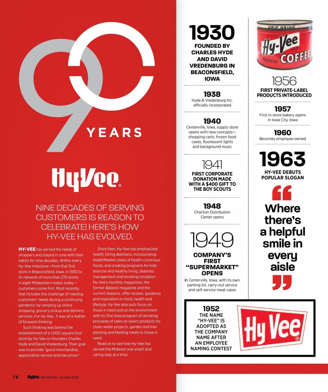 Hy-Vee Weekly Ad Flyer October 1 to October 31