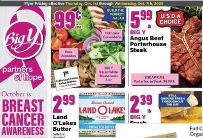 Big Y (CT) Weekly Ad Flyer October 1 to October 7