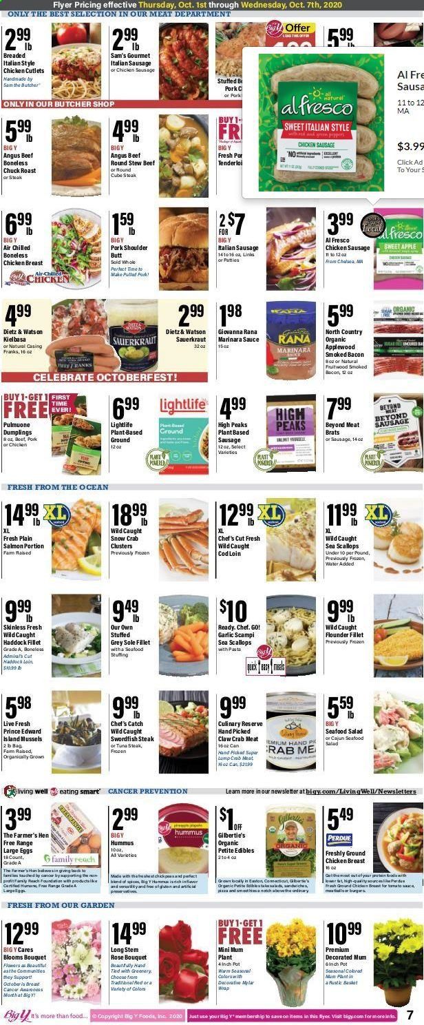 Big Y (CT) Weekly Ad Flyer October 1 to October 7