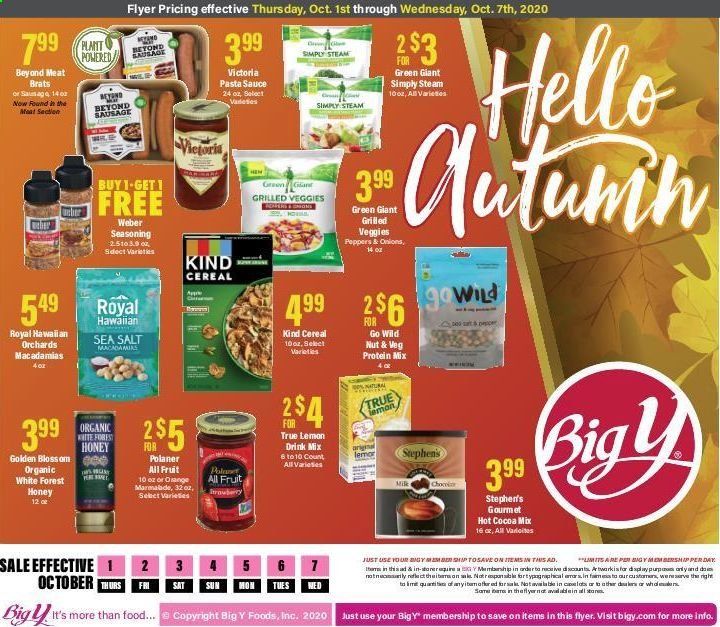 Big Y (CT) Weekly Ad Flyer October 1 to October 7