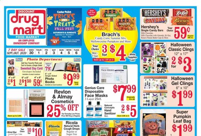 Discount Drug Mart Weekly Ad Flyer September 30 to October 6