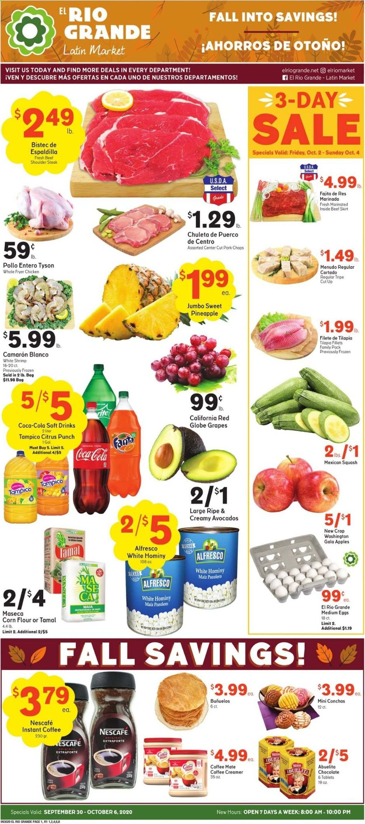 El Rio Grande Weekly Ad Flyer September 30 to October 6