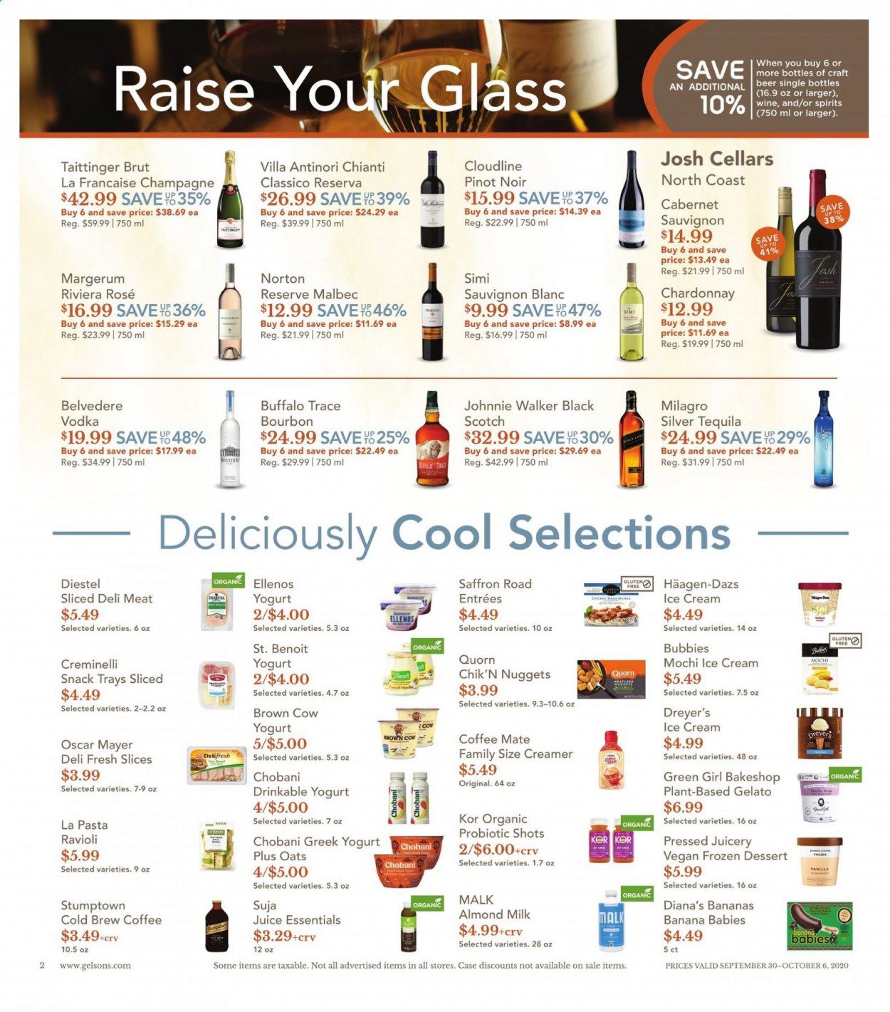Gelson's Weekly Ad Flyer September 30 to October 6