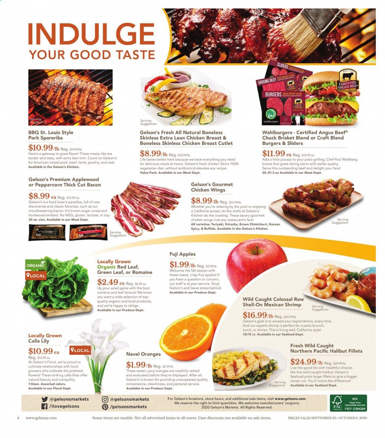 Gelson's Weekly Ad Flyer September 30 to October 6