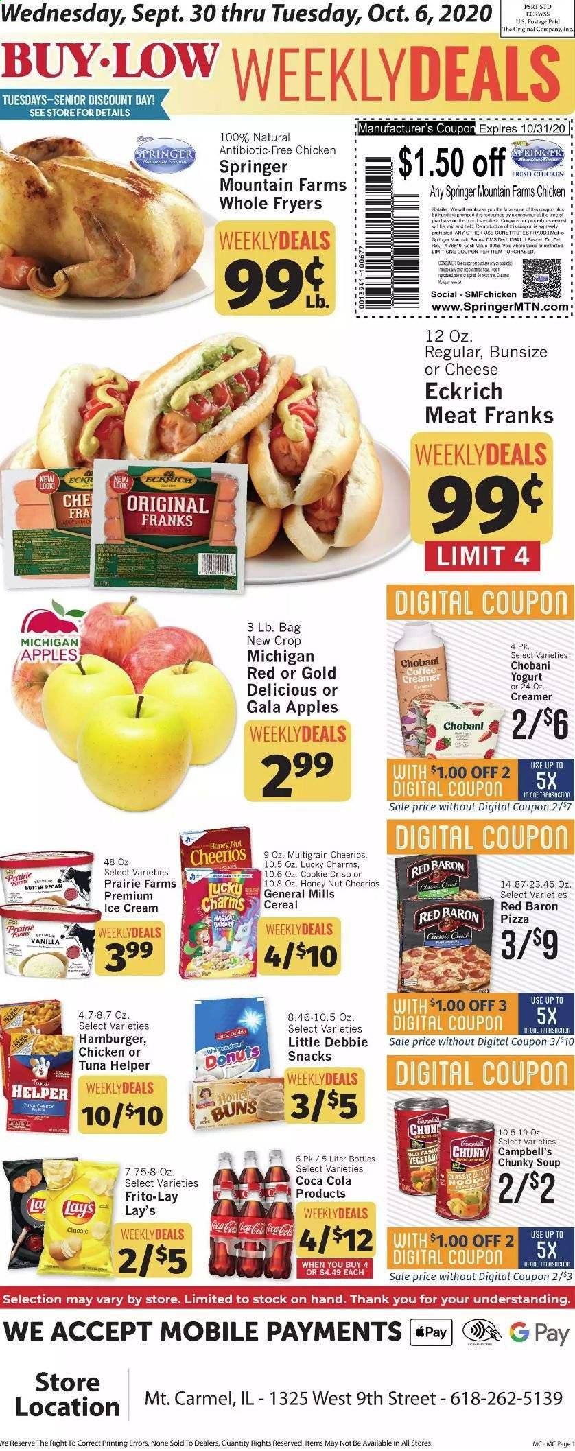 IGA Weekly Ad Flyer September 30 to October 6