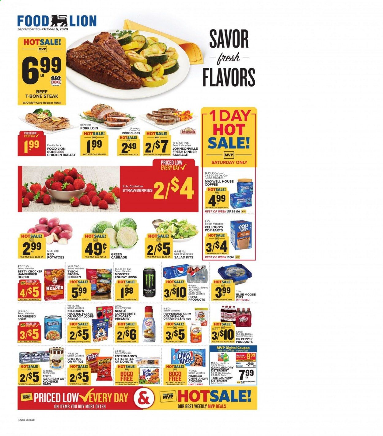 Food Lion (MD) Weekly Ad Flyer September 30 to October 6