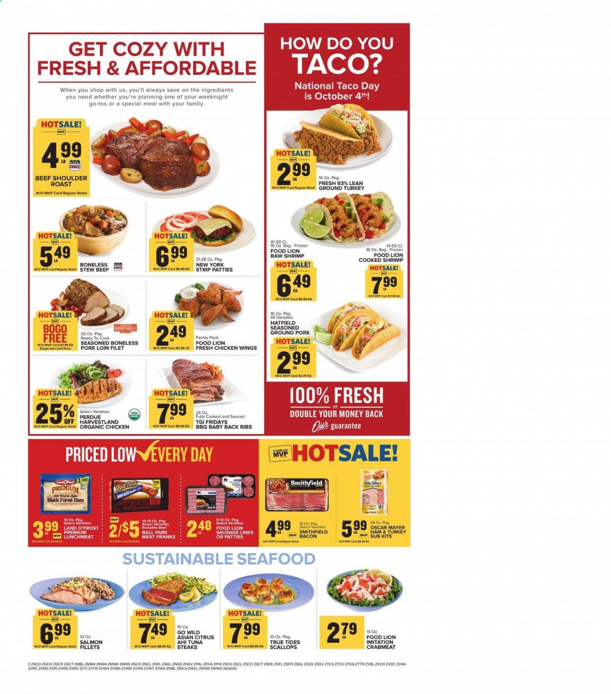 Food Lion (NC) Weekly Ad Flyer September 30 to October 6