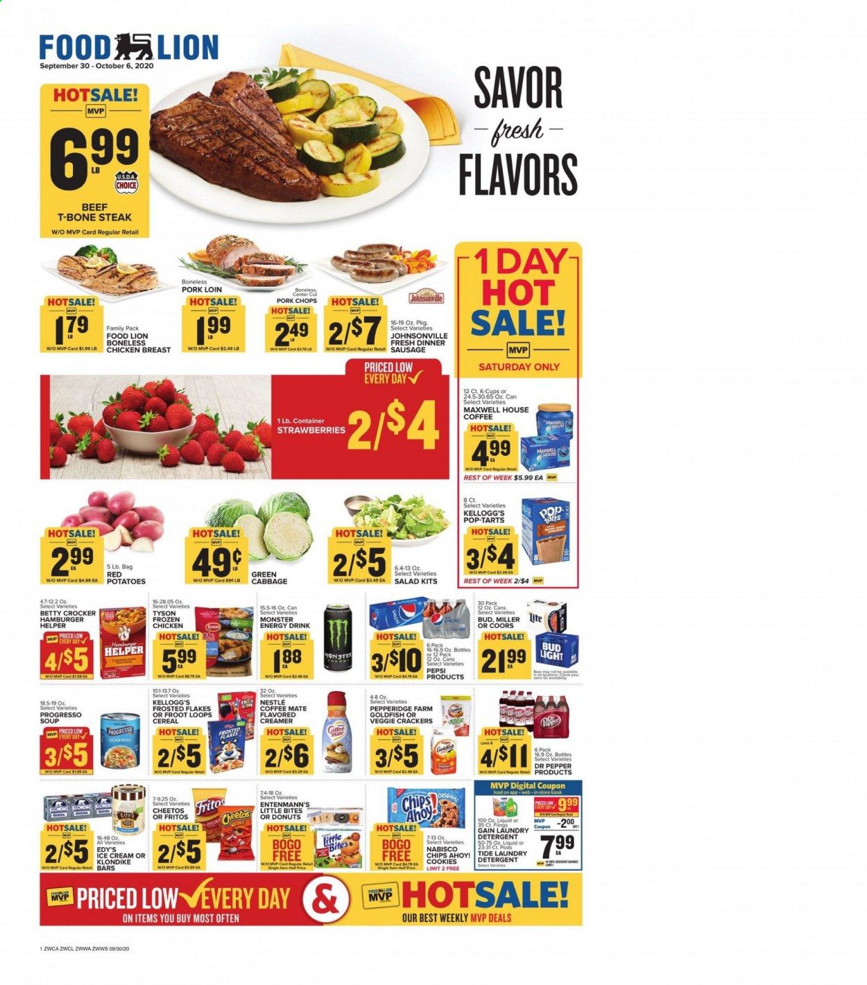 Food Lion (WV) Weekly Ad Flyer September 30 to October 6