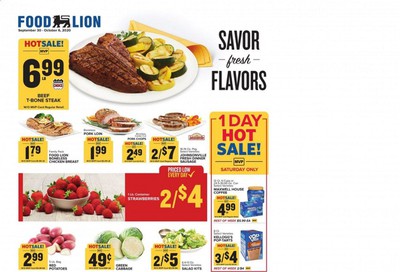 Food Lion (WV) Weekly Ad Flyer September 30 to October 6