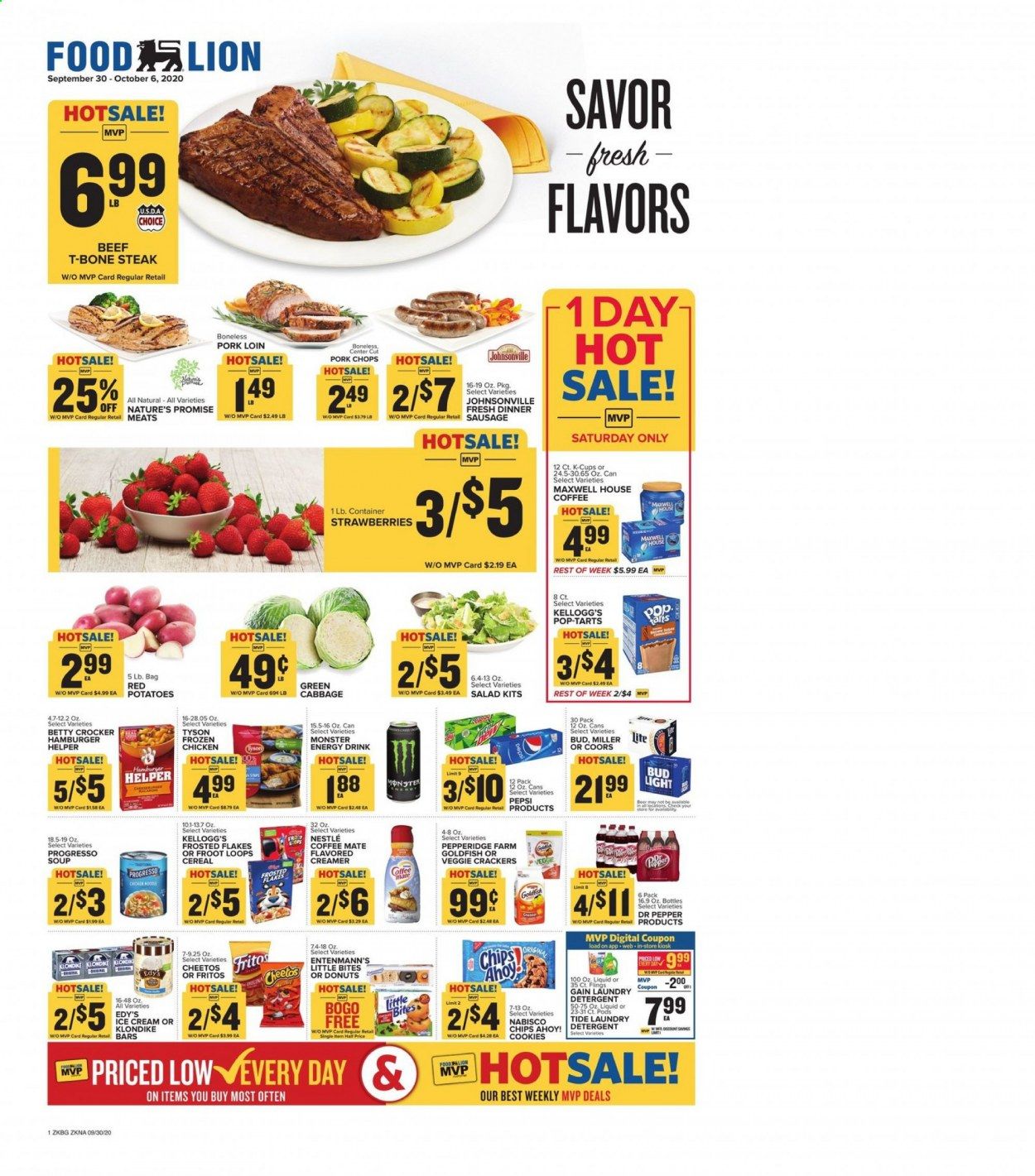 Food Lion (KY) Weekly Ad Flyer September 30 to October 6