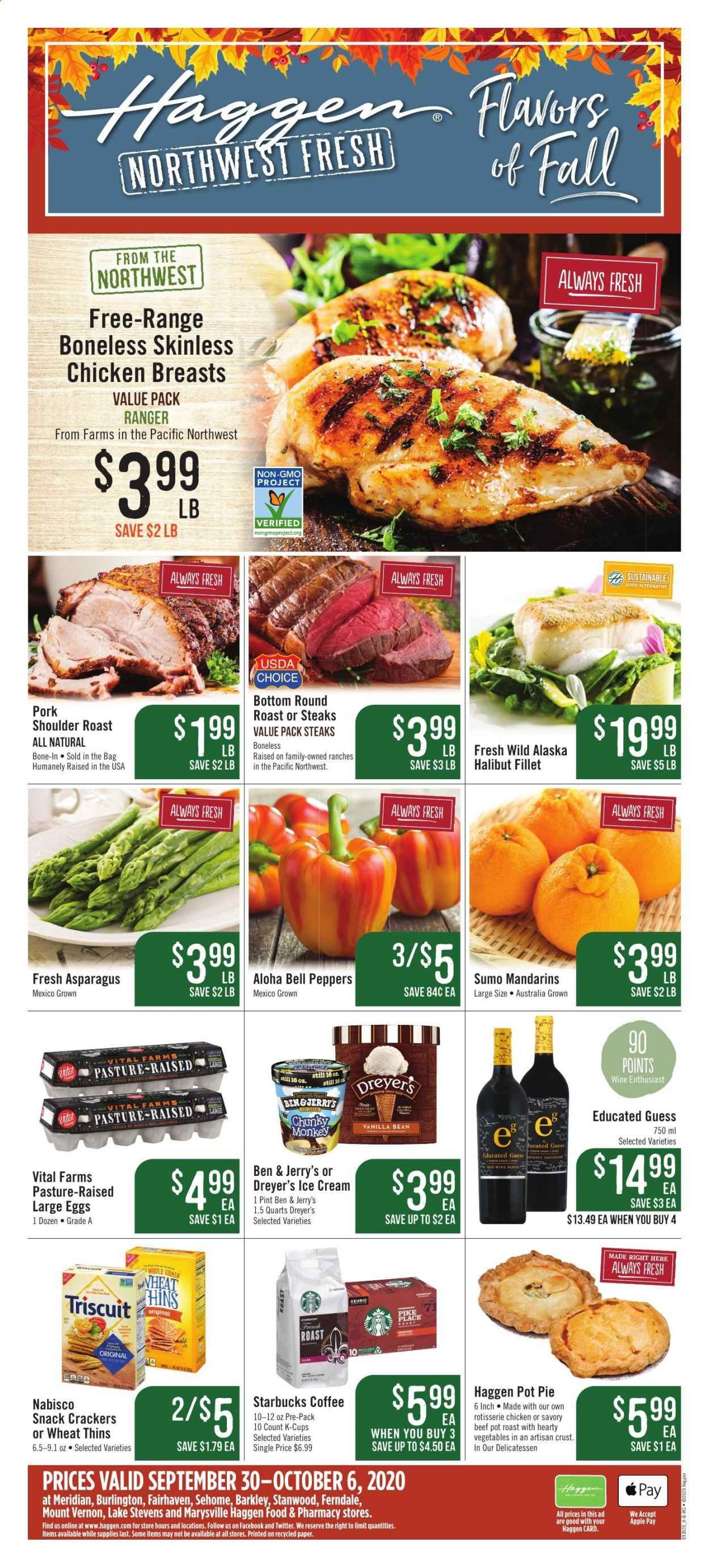 Haggen Weekly Ad Flyer September 30 to October 6