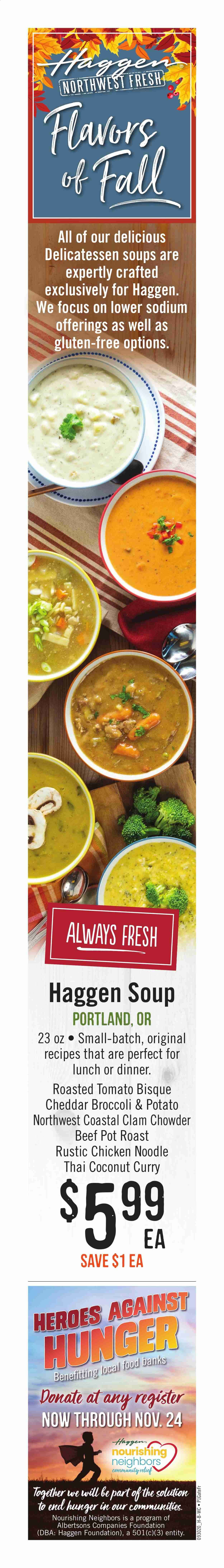 Haggen Weekly Ad Flyer September 30 to October 6