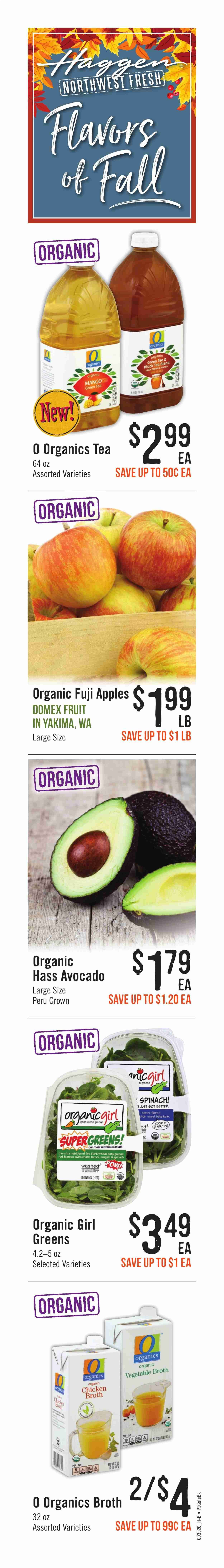 Haggen Weekly Ad Flyer September 30 to October 6