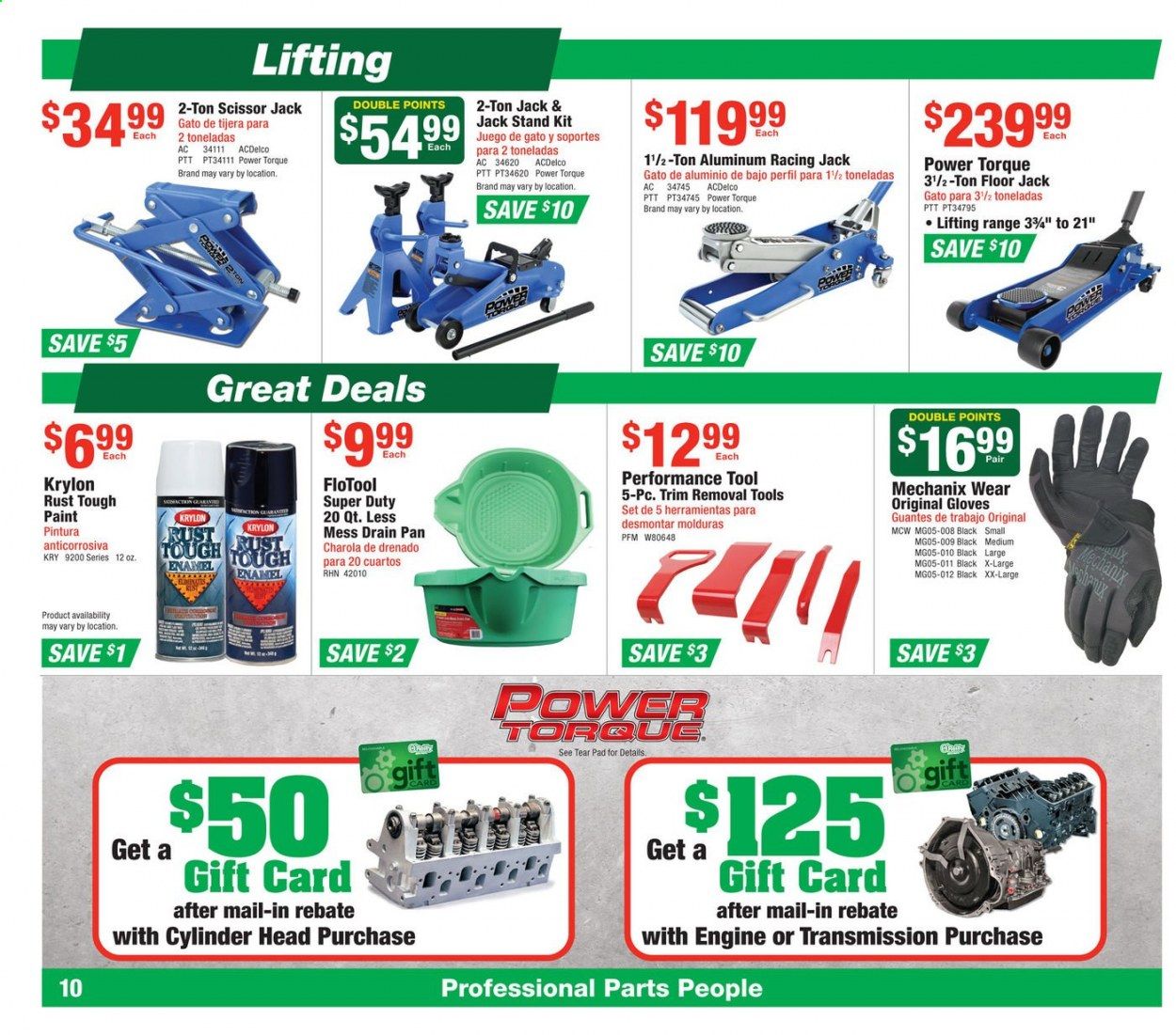 O'Reilly Auto Parts Weekly Ad Flyer September 30 to October 27