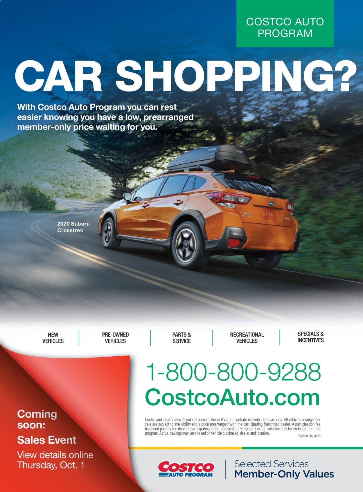 Costco Weekly Ad Flyer October 1 to October 31